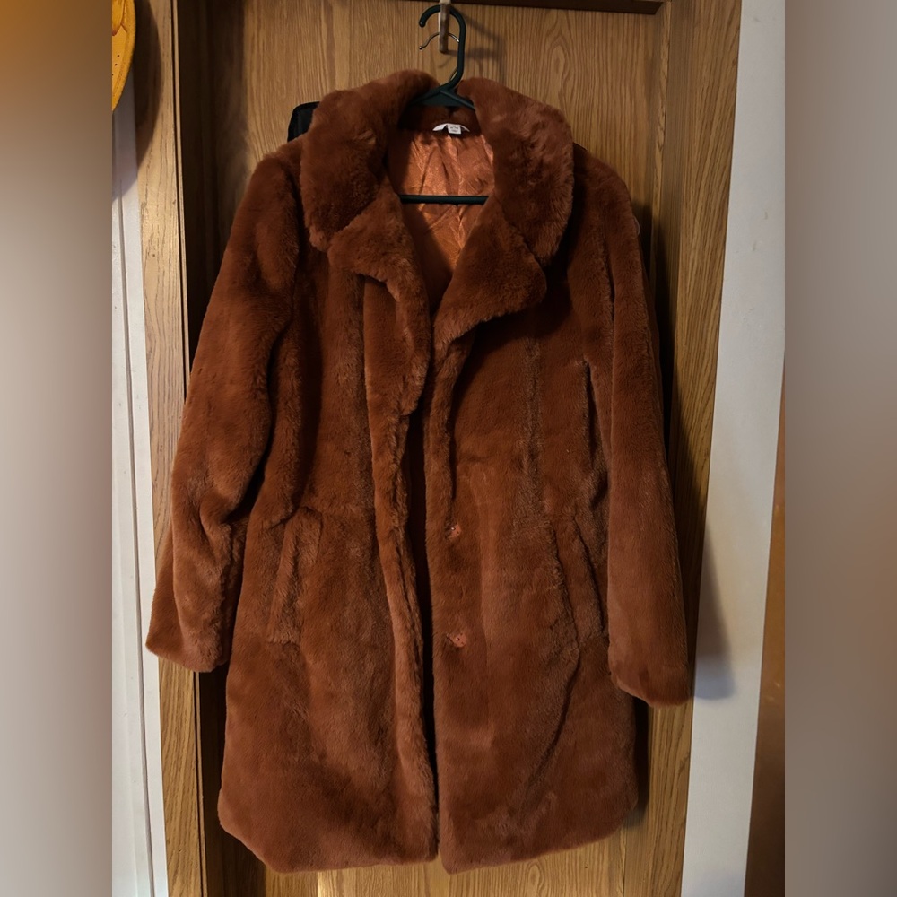 Faux Fur Coat